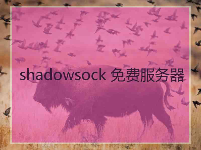 shadowsock 免费服务器