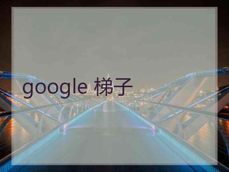 google 梯子