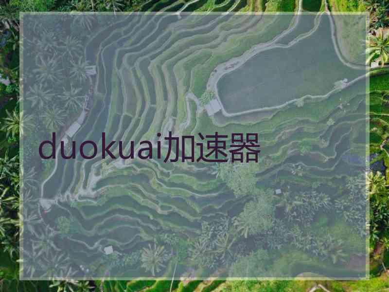 duokuai加速器