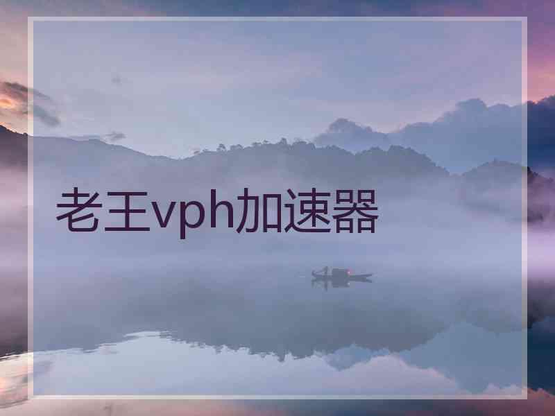 老王vph加速器