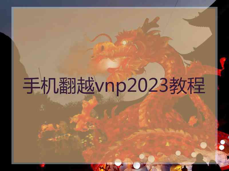 手机翻越vnp2023教程