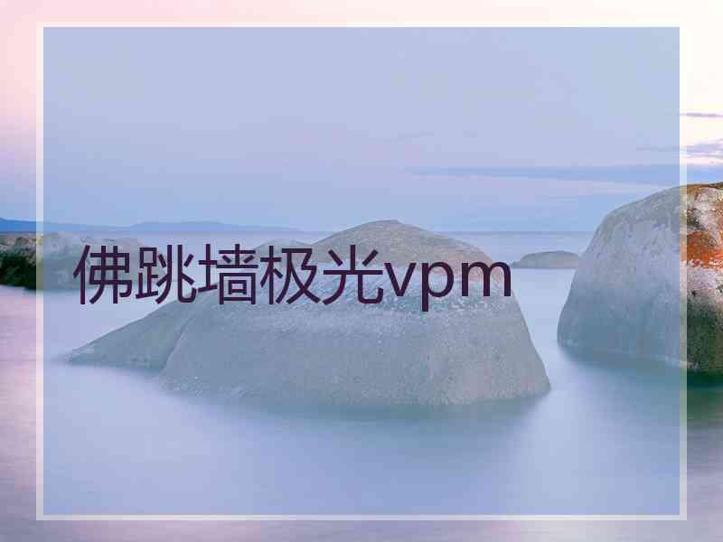 佛跳墙极光vpm