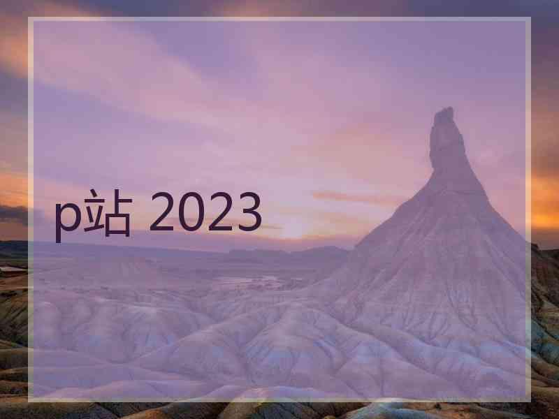 p站 2023