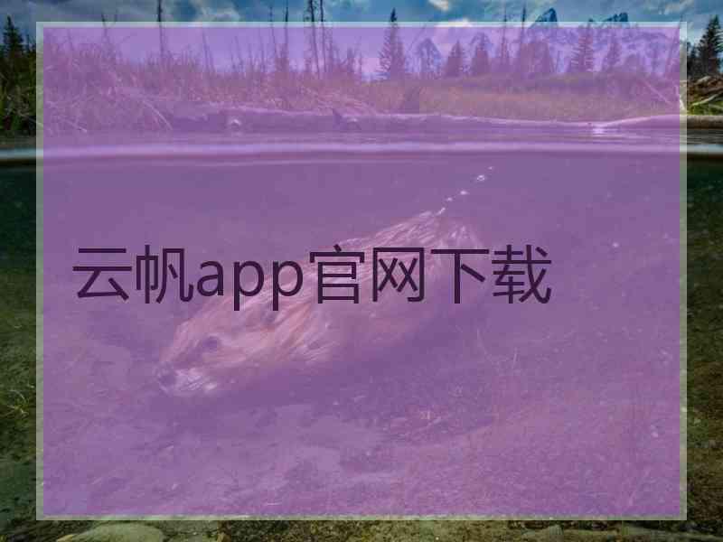 云帆app官网下载