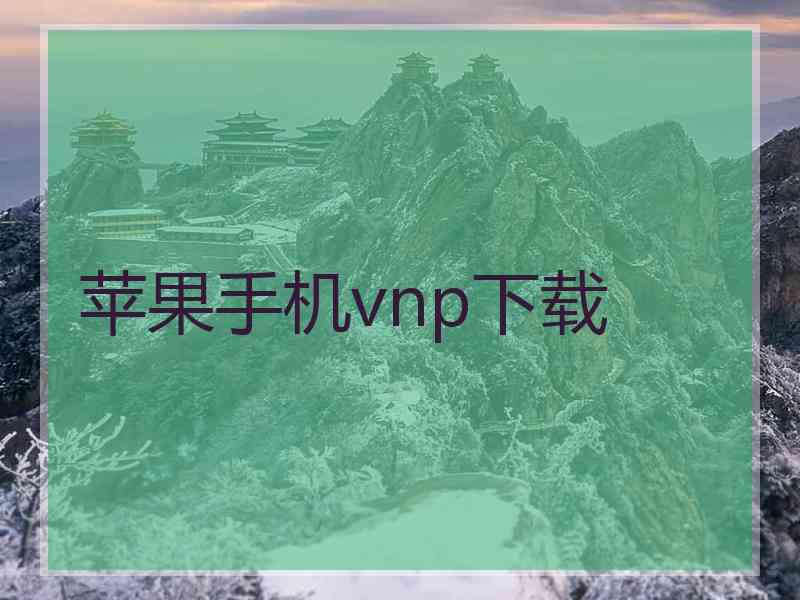 苹果手机vnp下载