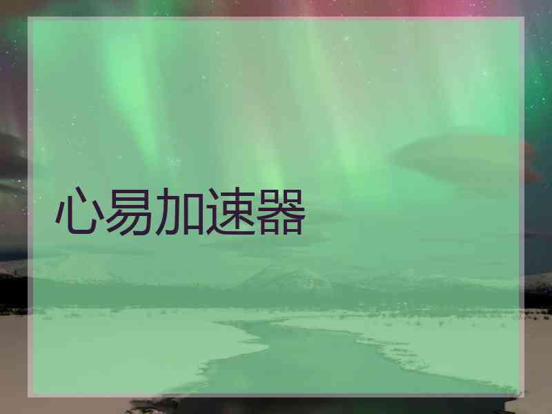 心易加速器