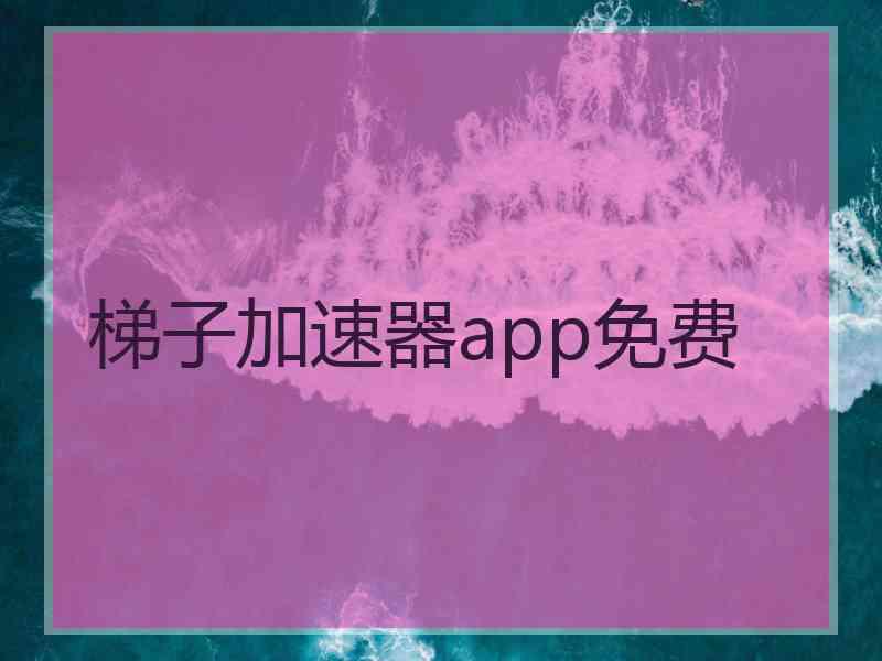 梯子加速器app免费