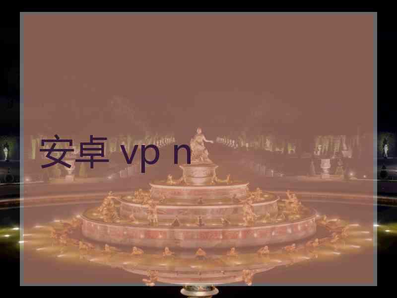 安卓 vp n