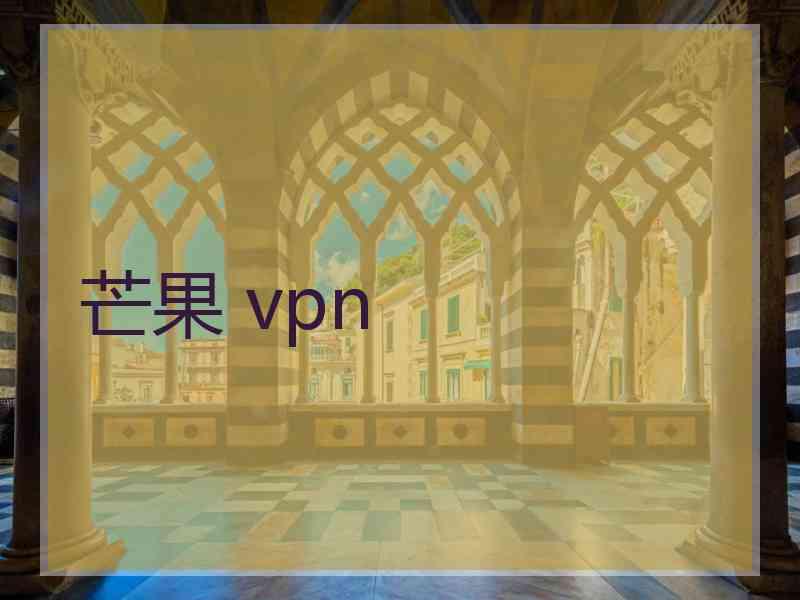 芒果 vpn