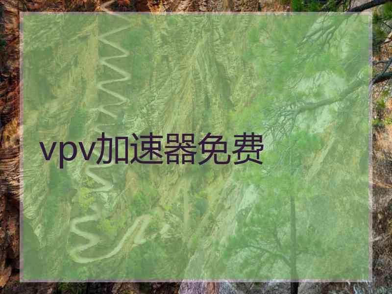 vpv加速器免费